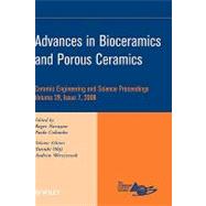 Advances in Bioceramics and Porous Ceramics, Volume 29, Issue 7 by Narayan, Roger; Colombo, Paolo; Ohji, Tatsuki; Wereszczak, Andrew, 9780470344941