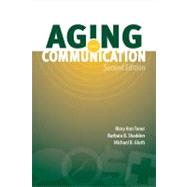 Aging and Communication by Toner, Mary Ann; Shadden, Barbara B., 9781416404941