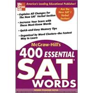 McGraw-Hill's 400 Essential SAT Words by Pivarnik-Nova, Denise, 9780071434942