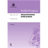 Advanced Technical Textile Products by Tao, Xiaoming, 9781138434943
