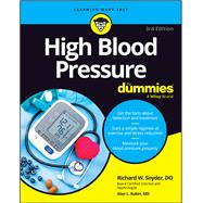 High Blood Pressure For Dummies by Snyder, Richard, 9781394224944