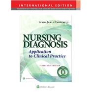 Nursing Diagnosis by Carpenito, Lynda Juall, 9781496344946