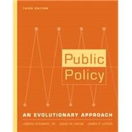 Public Policy An Evolutionary Approach by Stewart, Jr., Joseph; Hedge, David M.; Lester, James P., 9780534574949