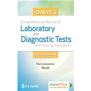 Davis's Comprehensive Manual of Laboratory and Diagnostic Tests With Nursing Implications w/ DavisPlus Access Code by Van Leeuwen, Anne M.; Bladh, Mickey L., 9780803674950