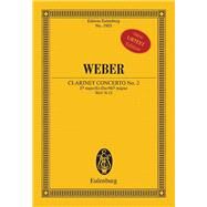 Concerto No. 2 in E-flat Major, Op. 74 for Clarinet and Orchestra - Revised Edition by Weber, Carl-Maria von; Heidlberger, Frank, 9783795764951