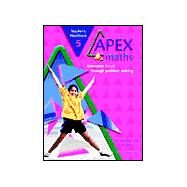 Apex Maths 5 Teacher's Handbook by Ann Montague-Smith , Paul Harrison, 9780521754958