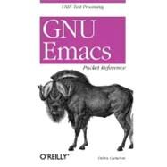 Gnu Emacs Pocket Reference by Cameron, Debra, 9781565924963