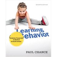Cengage Advantage Books: Learning and Behavior by Chance, Paul, 9781111834968