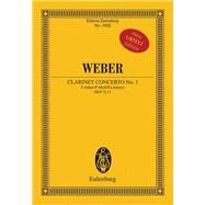 Concerto No. 1 in F minor, Op. 73 for Clarinet and Orchestra - Revised Edition by Weber, Carl-Maria von; Heidlberger, Frank, 9783795764968