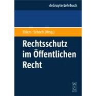 Rechtsschutz Im Offentlichen Recht by Ehlers, Dirk, 9783899494976