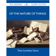 Of the Nature of Things by Carus, Titus Lucretius, 9781486144990