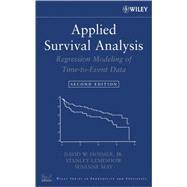 Applied Survival Analysis Regression Modeling of Time-to-Event Data by Hosmer, David W.; Lemeshow, Stanley; May, Susanne, 9780471754992