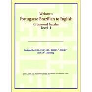 Webster's Portuguese Brazilian to English Crossword Puzzles by ICON Reference, 9780497254995