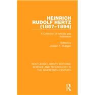 Heinrich Rudolf Hertz 1857-1894 by Mulligan, Joseph F., 9780367074999