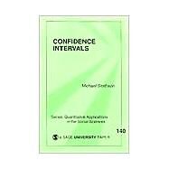 Confidence Intervals by Michael Smithson, 9780761924999