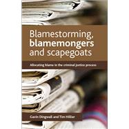 Blamestorming, Blamemongers and Scapegoats by Dingwall, Gavin; Hillier, Tim, 9781447304999