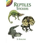 Reptiles Stickers by Barlowe, Sy, 9780486405001