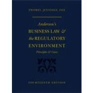 Andersons Business Law and The Regulatory Environment Principles and Cases by Twomey, David P.; Jennings, Marianne M., 9780324015003