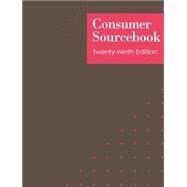 Consumer Sourcebook by Gale, 9781573025003