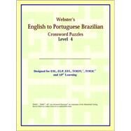 Webster's English to Portuguese Brazilian Crossword Puzzles by ICON Reference, 9780497255008