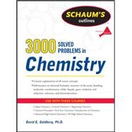 3,000 Solved Problems In Chemistry by Goldberg, David, 9780071755009