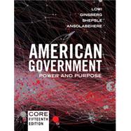 American Government by Lowi, Theodore J.; Ginsberg, Benjamin; Shepsle, Kenneth A.; Ansolabehere, Stephen, 9780393675009