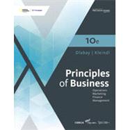 Principles of Business Updated, 10th Student Edition by Dlabay, Les; Kleindl, Brad, 9780357545010