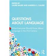 Questions About Language by Calude, Andreaa; Bauer, Laurie, 9780367175016