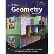 HMH Geometry: Interactive Student Edition Volumes 1 & 2 Bundle 2016 by Kanold, Timothy D.; Burger, Edward B.; Dixon, Juli K.; Larson, Matthew R.; Leinwand, Steven J., 9780544365018