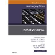 Low-grade Glioma, an Issue of Neurosurgery Clinics of North America by Mckhann, Guy M., II; Duffau, Hugues, 9780323655019