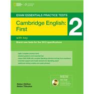 Exam Essentials: Cambridge First Practice Tests 2 w/key + DVD-ROM by Osbourne, Charles; Chilton, Helen; Tiliouine, Helen, 9781285745022