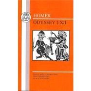 Homer : Odyssey I-XII by Homer; Stanford, W.B., 9781853995026
