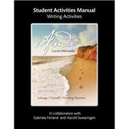 Written Activities from eStudent Activities for Anda Curso intermedio by Heining-Boynton, Audrey L.; LeLoup, Jean; Cowell, Glynis, 9780134245027