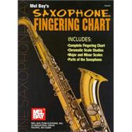Saxophone Fingering Chart by Bay, William, 9780871665034