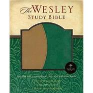 New Revised Standard Version - NRSV - the Welsey Study Bible : Imitation Leather - Tan/Green by Green, Joel B., 9780687645039
