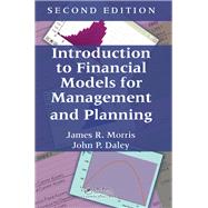 Introduction to Financial Models for Management and Planning, Second Edition by Morris; James R., 9781498765039