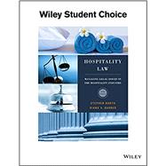 Hospitality Law: A Manager's Guide to Legal Issues in the Hospitality Industry by Barth, Stephen C.; Barber, Diana S., 9781119305040