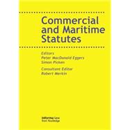Commercial and Maritime Statutes by MacDonald Eggers; Peter, 9781859785041