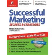 Successful Marketing Secrets & Strategies by Abrams, Rhonda, 9781933895055