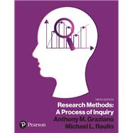 Research Methods: A Process of Inquiry [Rental Edition] by Graziano, Anthony M., 9780135705056
