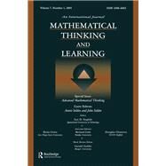 Advanced Mathematical Thinking: A Special Issue of Mathematical Thinking and Learning by Selden; Annie, 9780805895056