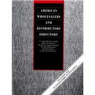 American Wholesalers and Distributors Directory by Gale, 9781573025058