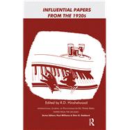 Influential Papers from the 1920s by Hinshelwood, R. D., 9780367325060