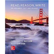 Read Reason Write by Seyler, Dorothy, 9781260195064