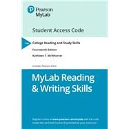 NEW MyLab Reading & Writing Skills with Pearson eText -- Standalone Access Card -- for College Reading and Study Skills by McWhorter, Kathleen T.; Sember, Brette M., 9780135305065