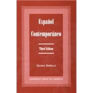 Espanol Contemporaneo by DeMello, George, 9780761815068