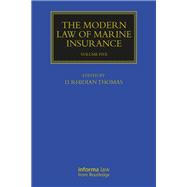 The Modern Law of Marine Insurance by D. Rhidian Thomas, 9781032215068