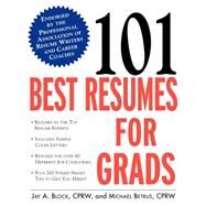 101 Best Resumes for Grads by Block, Jay A., 9780071395069