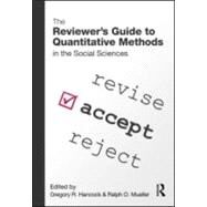 The Reviewers Guide to Quantitative Methods in the Social Sciences by Hancock; Greg, 9780415965071