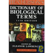 Henderson's Dictionary of Biological Terms by Lawrence, Eleanor, 9780470235072